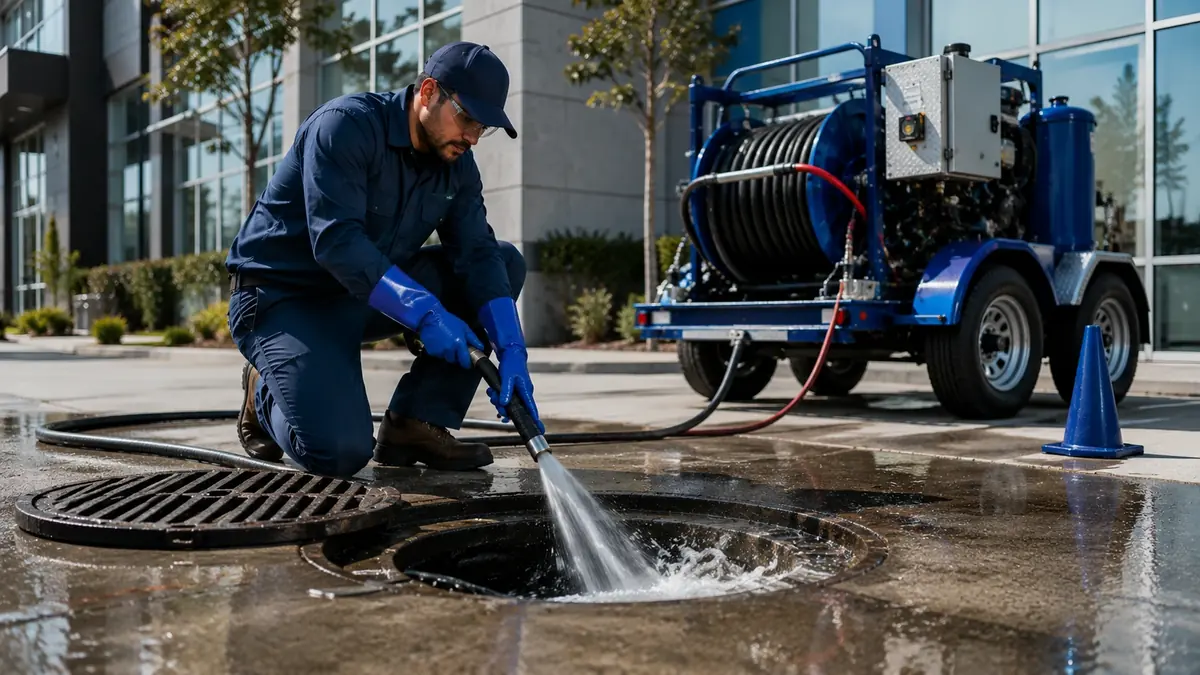 Commercial Hydro Jet Drain Cleaning in Moss Beach