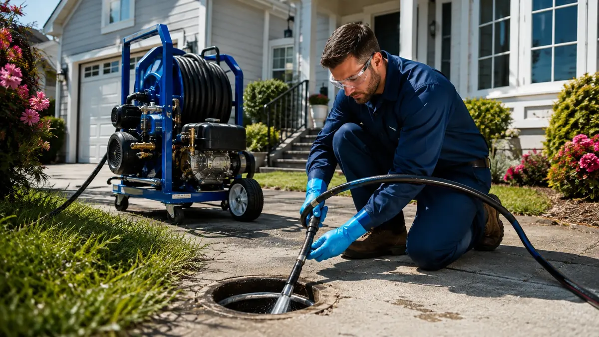 Residential Hydro Jet Drain Cleaning in Moss Beach