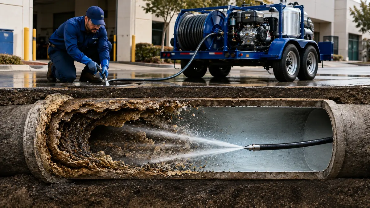 Sewer Pipe Descaling in Moss Beach